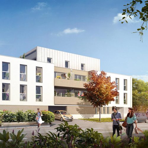 Les Jardins du Jaunais - Construction de 24 logements, Akerys Promotion, Rezé
Crédit image AJT Architecture